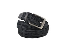 CINTURA INTRECCIATA DI CORDA CERATA UOMO VARI COLORI NUOVO ABBIGLIAMENTO