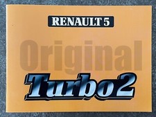 RENAULT 5 TURBO2 - R5 CARNET