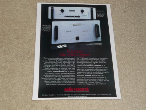 Audio research vt100 tubo - audio,
