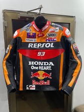 Giacca moto pelle uomo honda - giacca,