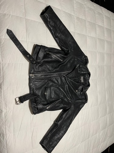 Giacca biker pelle - , wilson’s