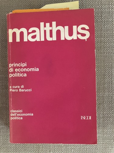 Malthus principi economia - di,