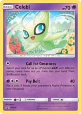 Celebi - SM224 - Pokemon Sun &