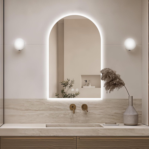 Specchio bagno led arco - specchio,