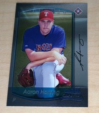 2000 Bowman Chrome #190 Aaron