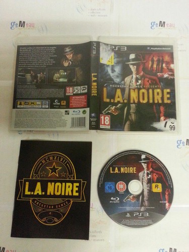 Ps3 noir edizione - l.a.,