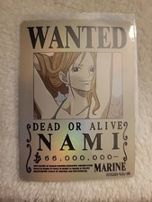 Nami Wanted Poster One Piece