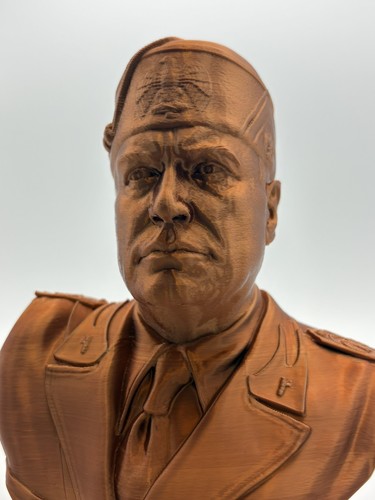 Busto benito mussolini war - 3d,