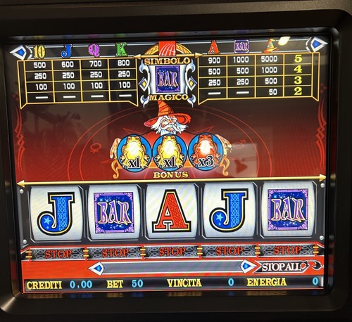 Scheda gioco slot magica - gioco,
