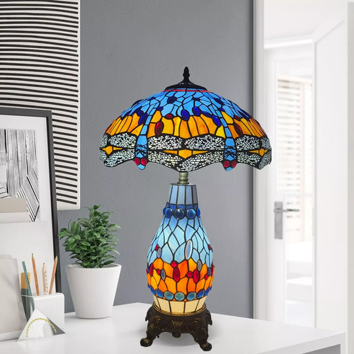 Lampada tavolo tiffany 16 - lampada,
