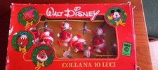 Luci di Natale vintage con personaggi Disney    Paperino
