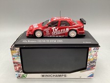 Modellini auto 1:43 Minichamps Alfa Romeo 155 V6 TI DTM 1995 Alboreto #12 in confezione originale