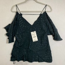Zara JACQUARD TOP ZW