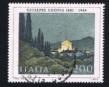 ITALIA 1 FRANCOBOLLO ARTE