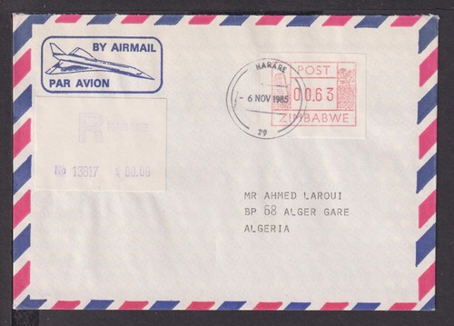 Flugpost airmail simbabwe - flugpost,