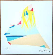 Tom Wesselmann Litografia COA originale Gagosian firmata op numerata a mano -'