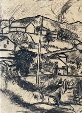 ARDENGO SOFFICI 1909 disegno
