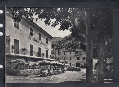Cartolina garessio pensione - cartolina,