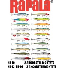 RAPALA  HUSKY JERK MINNOW  HJ-10 HJ-12 HJ-14 SPINNING LUCCIO BASS E MARE