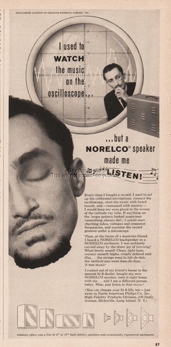 1958 norelco altoparlanti - 1958,