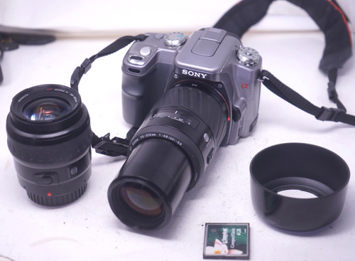 Sony alpha a100 megapixel - sony, 10,2