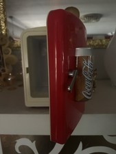 Mini Frigo Frigorifero Portatile Pubblicitario Coca Cola 30cm Vintage