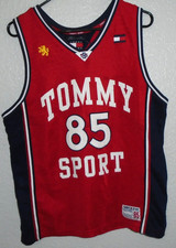 Tommy Hilfiger Tommy Sport Jersey maglia basket vintage anni 90 Y2K taglia media
