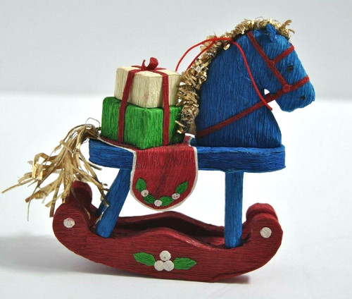 Cavallo dondolo vintage in - a,