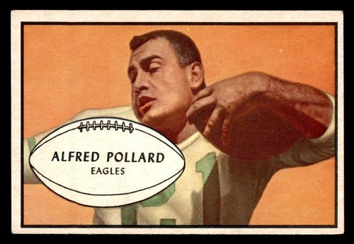 1953 bowman football - #14, al