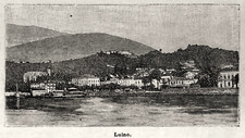 1892.LUINO.Veduta della