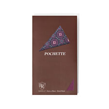 POCHETTE UOMO DA TASCHINO QUADRATO IN SETA ITALY DESIGN PH/6710260/GR