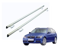BARRE PORTATUTTO PORTAPACCHI PER BMW 3 E91 SW TOURING ALLUMINIO CORRIMANO 