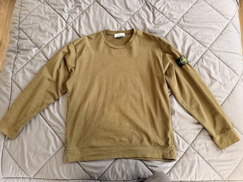 Felpa girocollo stone island - stone,