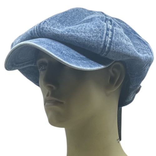 Cappello denim oversize peaky - denim,