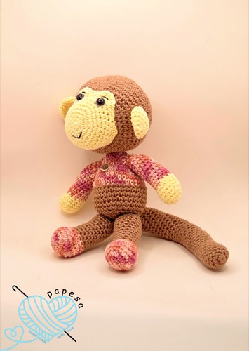 Amigurumi scimmia aronne - amigurumi,