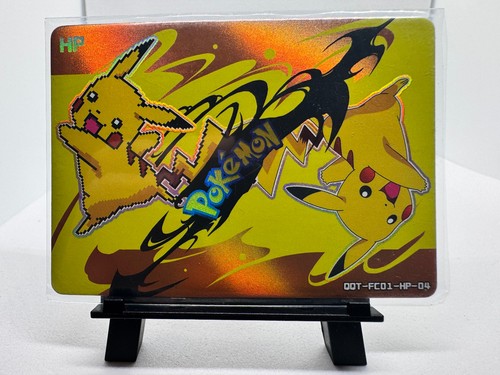 Carta pokemon pikachu pixel - carta,