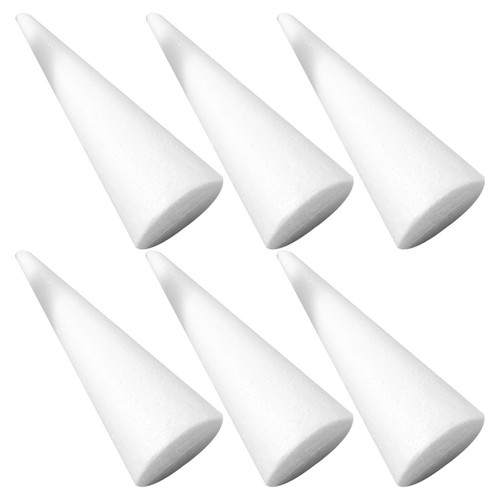 Pcs cono polistirolo coni - , 6