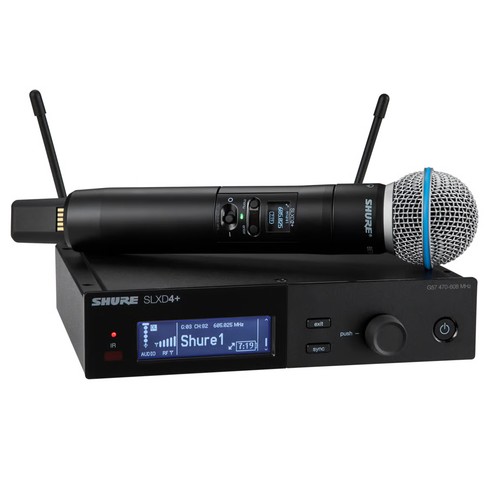 Shure slxd24 b58 g65 f - shure,