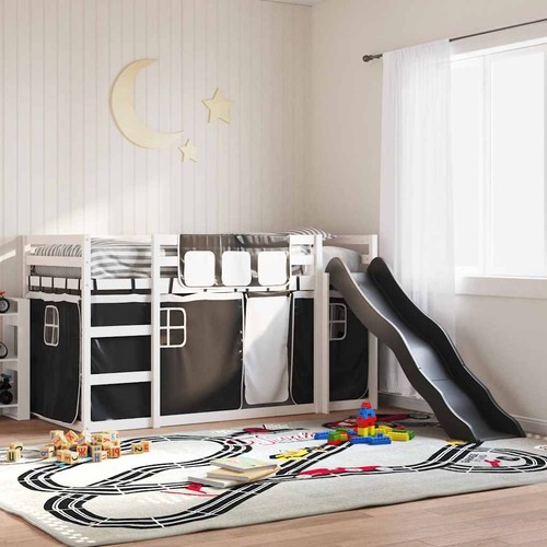 Letto castello con scivolo - letto,