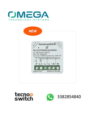 Tecnoswitch re100ie rele - re100ie, rele'