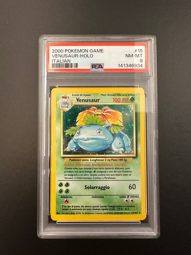 Carta card pokemon venusaur - card,