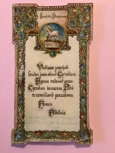 Santino simil pergamena