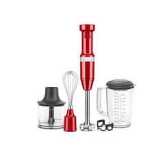 Kitchenaid Frullatore Immersione Rosso Imperiale 180W 1L Tritatutto