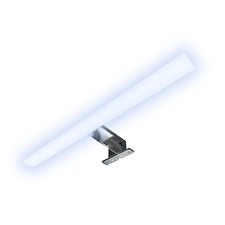 Lampada LED bagno specchio bagno/armadio lampada da incasso vetro acrilico cromato