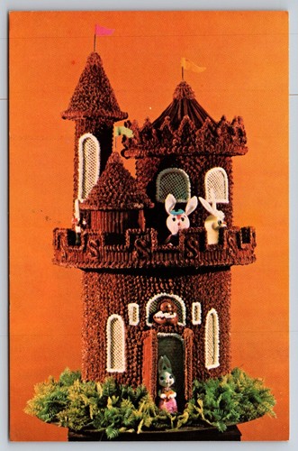 Castello cioccolato gigante - cioccolato,