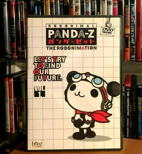 Panda the robonimation dvd - panda-z,