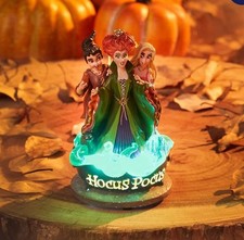 Disney Parks Ornamento Hocus Pocus Living Magic Sketchbook Illuminazione e Suono