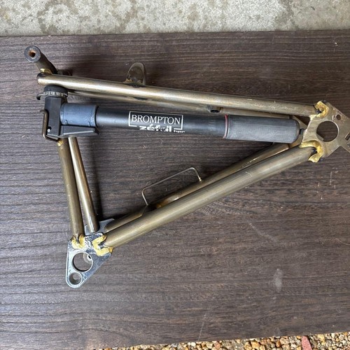 Brompton raw lacquer rear - brompton,