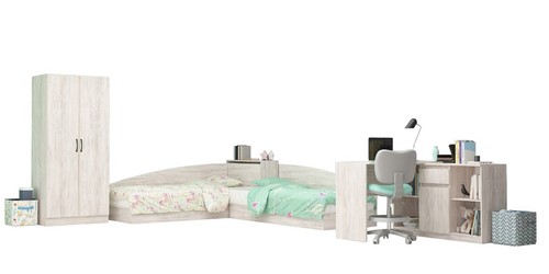Cameretta completa 82x190 con