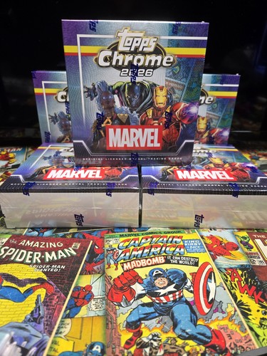 2026 marvel topps chrome - topps,